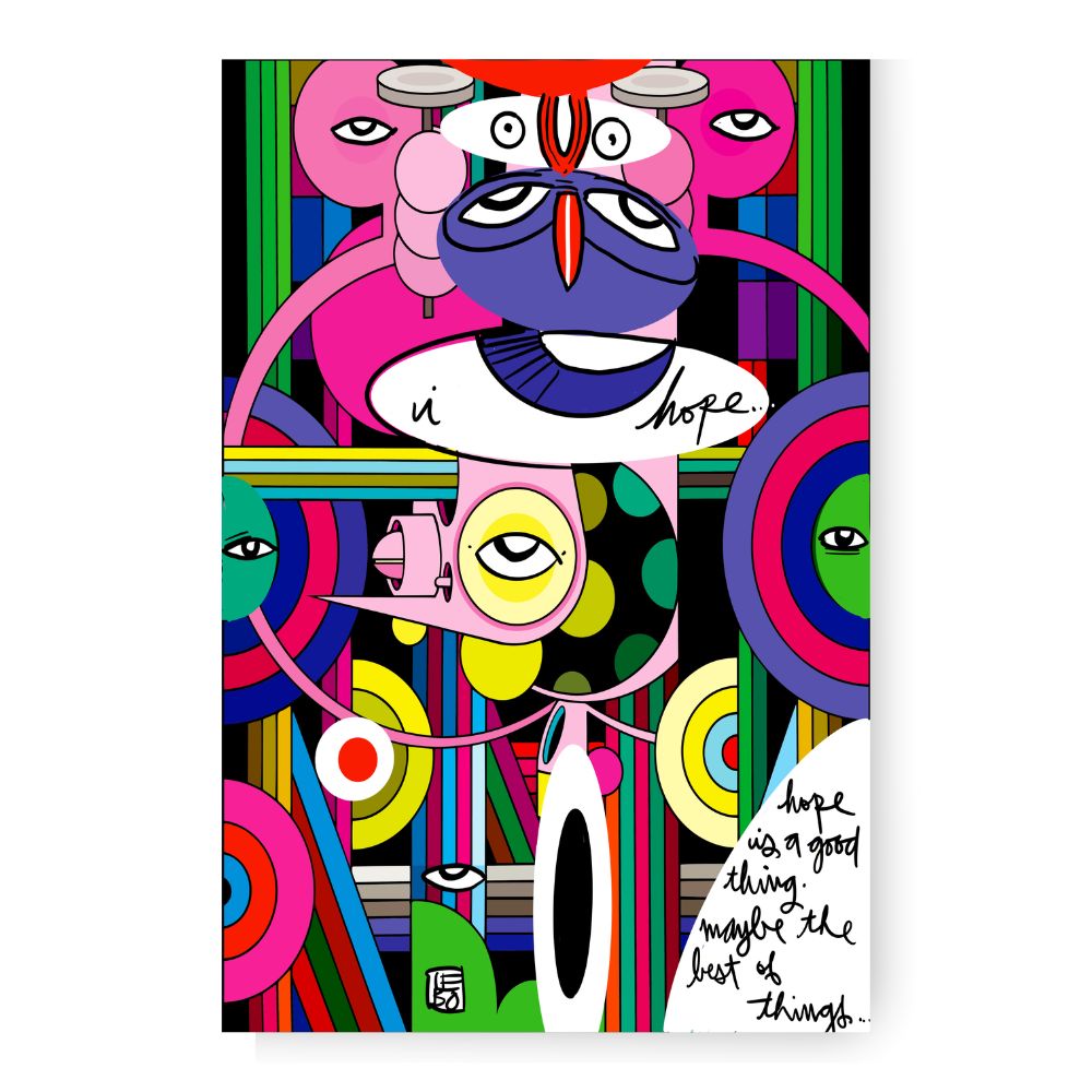 I Hope - LEBO X DALEK - Lebo Steel Mineral Print
